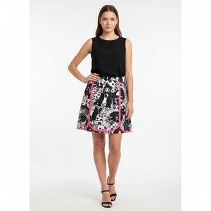 Rare Lilly Pulitzer Originals Women’s Pandamonium WWF Collaboration Skirt Size 4